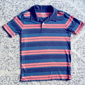 OshKosh B’Gosh Jersey Striped Polo Shirt Size 12